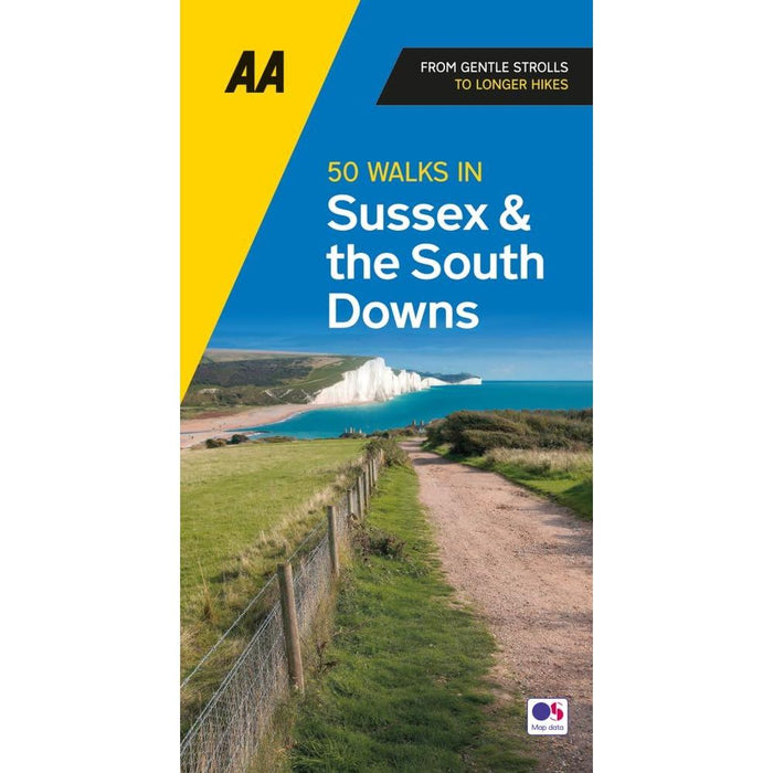 AA 50 Walks In Sussex 9780749583293 AA - UK Camping And Leisure