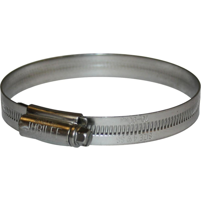 Jubilee Hose Clip 70-90mm Zinc Plated Mild Steel Size 4MS