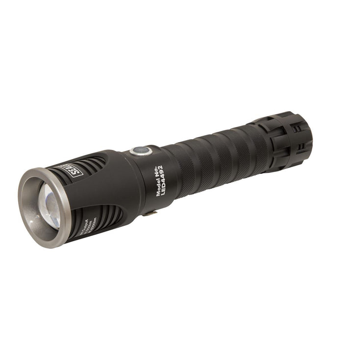 Sealey Aluminium Torch 10W SMD LED Adjustable Focus Rechargeable with USB Port Sealey - UK Camping And Leisure