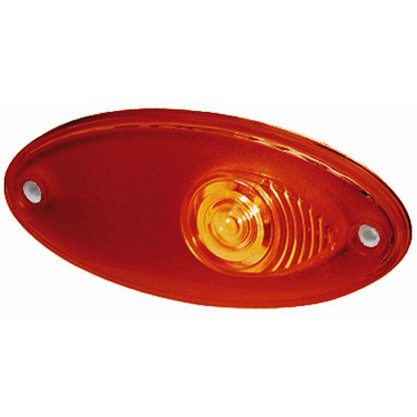 Hella Rear Marker Lamp with Red Reflector Hella - UK Camping And Leisure