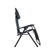 Crespo Zero Gravity Chair AP/232 Air Deluxe Grey Crespo - UK Camping And Leisure