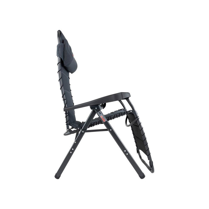 Crespo Zero Gravity Chair AP/232 Air Deluxe Grey Crespo - UK Camping And Leisure
