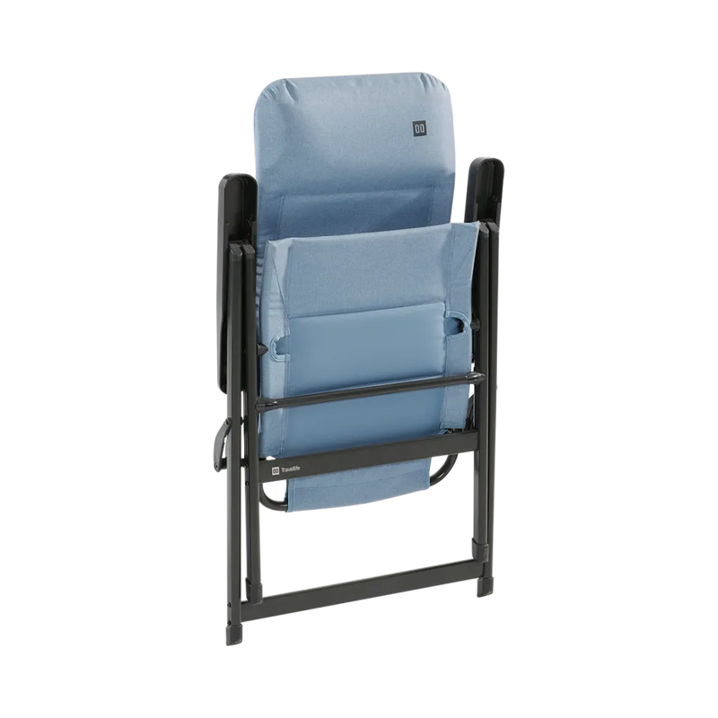Travellife Lago Recliner Comfort Blue 2129920 | recliners & loungers, breathable, lightweight, garden