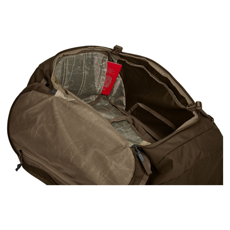 Thule Landmark 60L travel pack deep khaki Thule - UK Camping And Leisure