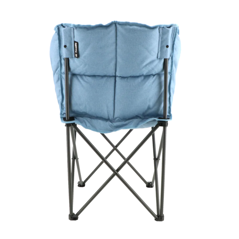 Travellife Lago Chair Cross Blue 2129960 | folding chairs, breathable, lightweight, camping chair