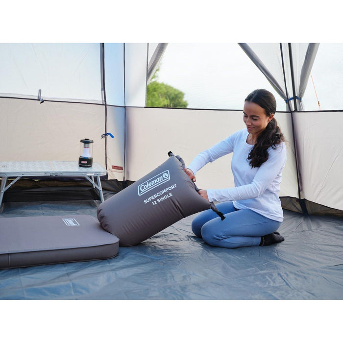 Coleman Supercomfort Sleeping Mat - Single 12 Self Inflating Camping Bed