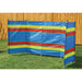 6 Pole Multicoloured Polythene Windbreak 1445 Quest - UK Camping And Leisure