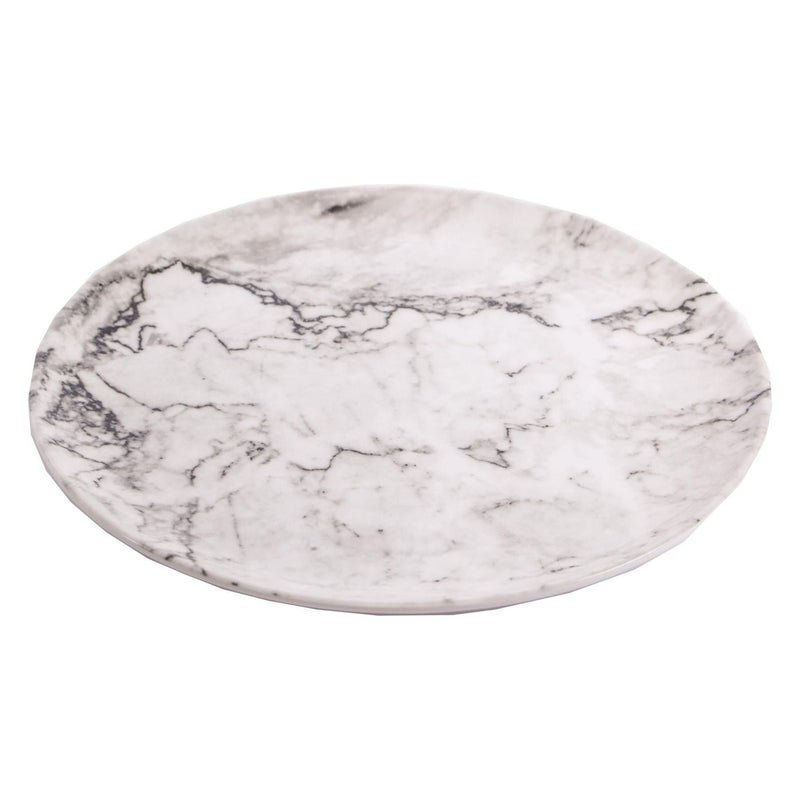 4 x Reusable Plastic Melamine Granite Pattern 11" Dinner Plate for Camping Picnic UK Camping And Leisure - UK Camping And Leisure