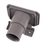 28mm Grey Waste Water Outlet Socket + Flap Connector Caravan Motorhome 81330 PLS - UK Camping And Leisure