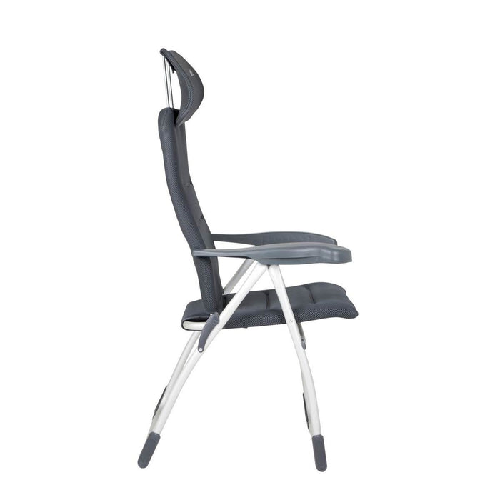 Crespo Chair AA/215 Air Elite Compact Grey Crespo - UK Camping And Leisure