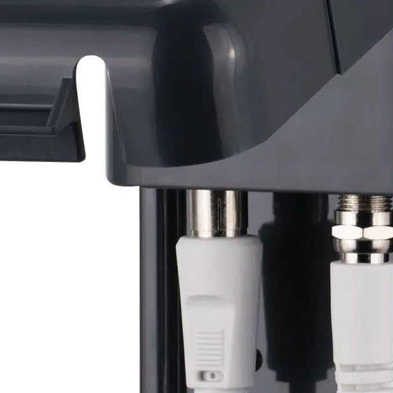 Twin Coax & 'F' Weatherproof Socket - Anthracite Maxview - UK Camping And Leisure