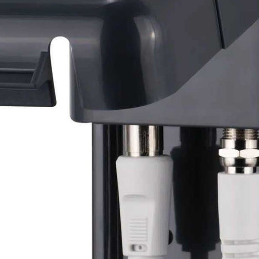 Twin Coax & 'F' Weatherproof Socket - Anthracite Maxview - UK Camping And Leisure