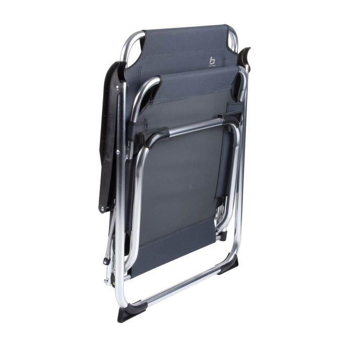 Bo-Camp Chair Copa Rio L Aluminium Graphite Bo-Camp - UK Camping And Leisure