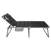Quest Vienna Pro Lounge bed with side table Quest - UK Camping And Leisure