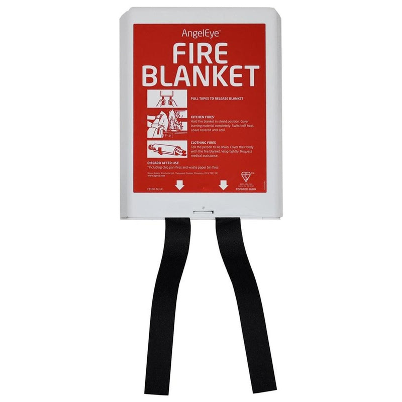 FireAngel Fire Blanket with Hard Case (FB100-AE-UK) FireAngel - UK Camping And Leisure