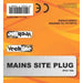 Vechline Mains Site Plug QQ016007A Vechline - UK Camping And Leisure