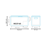 Mestic Cool box compressor MCCP-60 AC/DC Mestic - UK Camping And Leisure