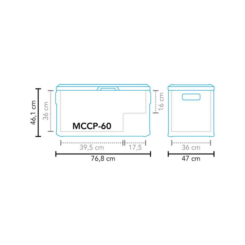 Mestic Cool box compressor MCCP-60 AC/DC Mestic - UK Camping And Leisure