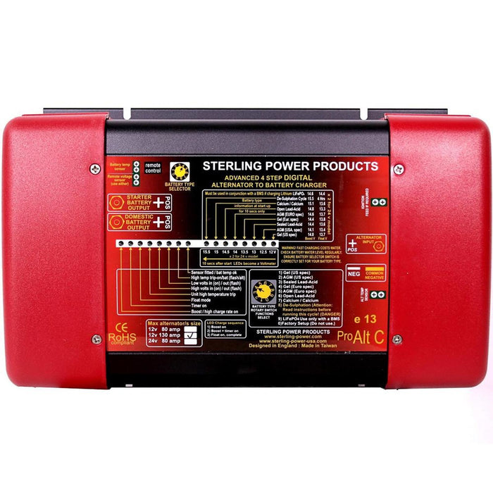 Sterling Alternator/Battery Charger 130A Sterling Power - UK Camping And Leisure