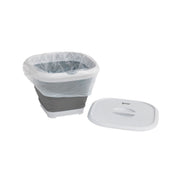 Outwell Collaps Bucket Square with Lid Grey Mist Camping Collapsible - View 3