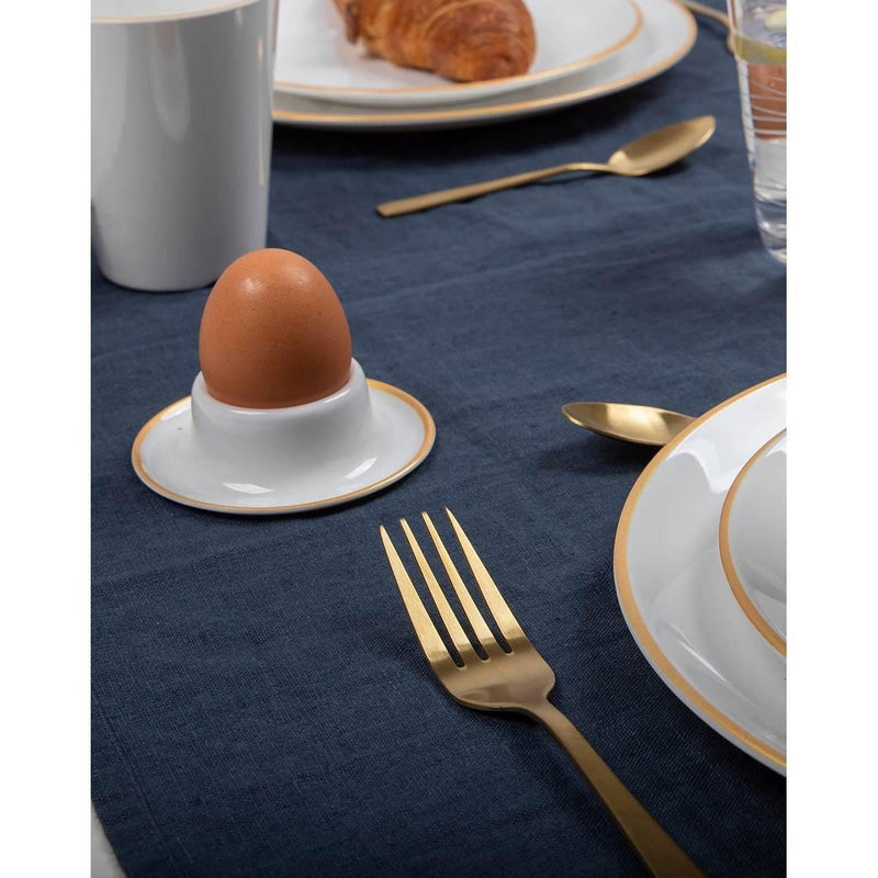 Gimex Linea Line Egg Cup Gold 4 Pieces Gimex - UK Camping And Leisure