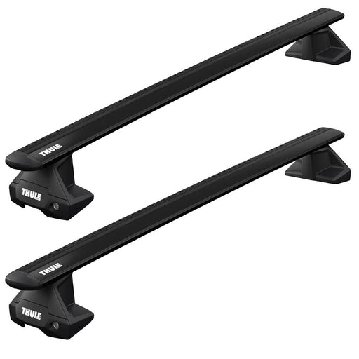 Thule WingBar Evo Roof Bars Black fits Jeep Wagoneer 2022- SUV 5-dr with Flush Rails Thule - UK Camping And Leisure