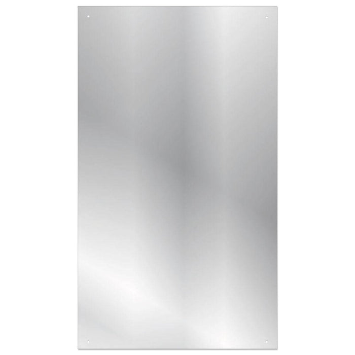 Rectangle Glass Mirror Pre-Drilled With Fixings 450 x 600 x 4mm SupaHome - UK Camping And Leisure