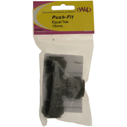 MDS1203 W4 Equal Tee 15mm 31502 W4 - UK Camping And Leisure