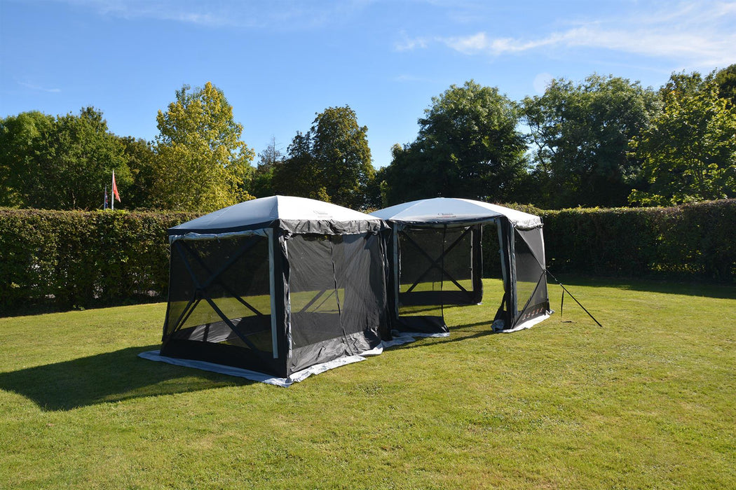 Quest Screen House 4 Pro pop up Gazebo (Grey) Quest Leisure - UK Camping And Leisure