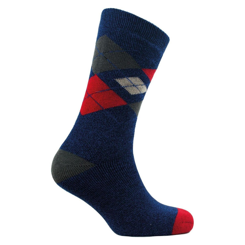 Mens lightweight thermal insulated argyle socks (assorted colours) 2739 UK Camping And Leisure - UK Camping And Leisure