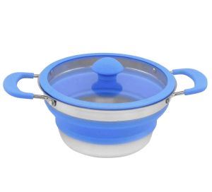 Via Mondo Collapsible Cooking Pan 3.5L 1165183 UK Camping And Leisure - UK Camping And Leisure