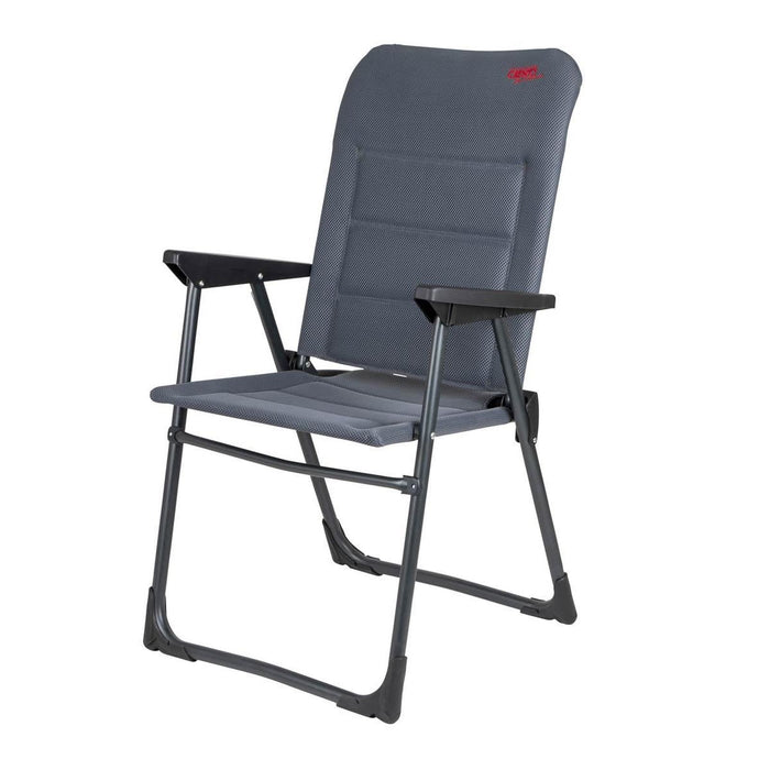 Crespo Chair AP/218 Air Deluxe Grey Crespo - UK Camping And Leisure
