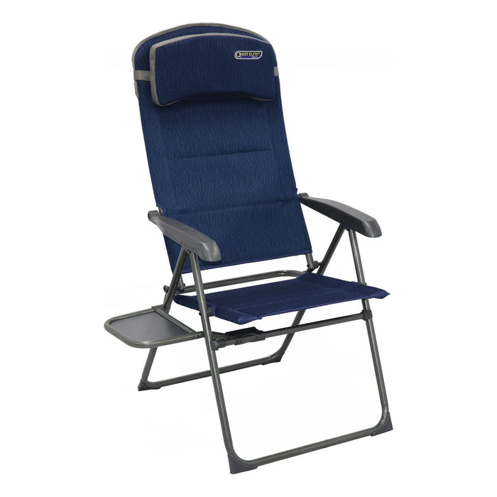 Ragley Pro Recline chair with side table F1301 Quest - UK Camping And Leisure