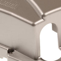 Fiamma F80s Left Hand Outer End Cap Titanium (98673-238)