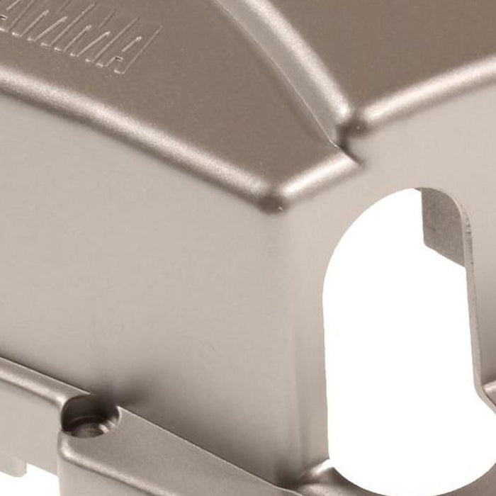 Fiamma F80s Left Hand Outer End Cap Titanium (98673-238) Fiamma - UK Camping And Leisure