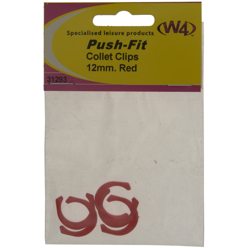 W4 Collet Clip 12Mm Red(5) 31293 W4 - UK Camping And Leisure