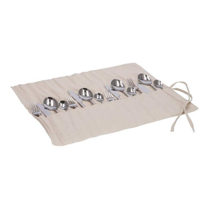 Travellife Altea Cutterly Set Stainless Steel 16 Set 1191060 Travellife - UK Camping And Leisure