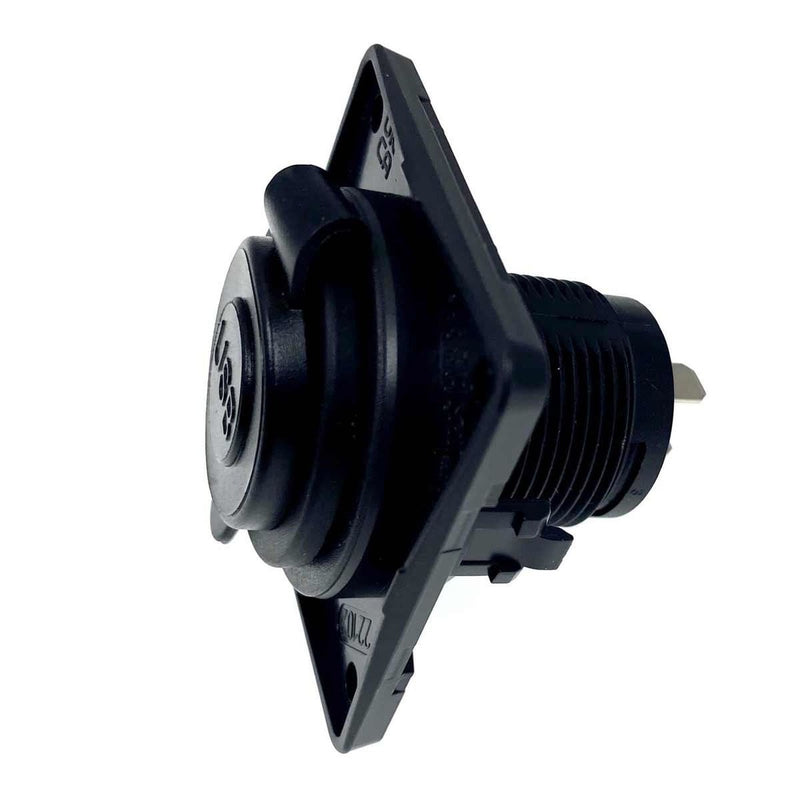 Berker Backplate Double USB Type A and C Charging Socket W4 - UK Camping And Leisure