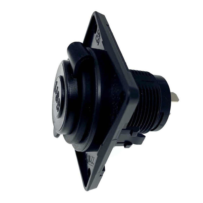 Berker Backplate Double USB Type A and C Charging Socket W4 - UK Camping And Leisure