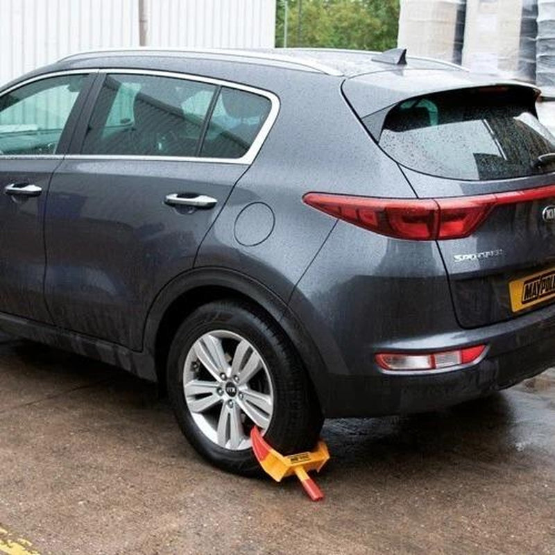 Maypole Security Universal Motorcycle Car Caravan Claw Jaw Wheel Clamp - View 5