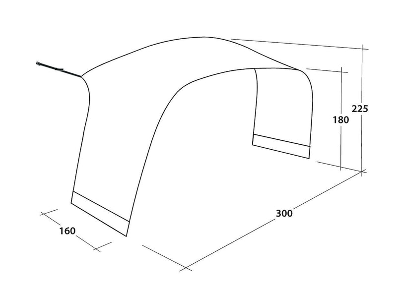 Outwell Lounge Tent Lounge Connector Medium