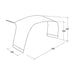 Outwell Lounge Tent Lounge Connector Medium Outwell - UK Camping And Leisure