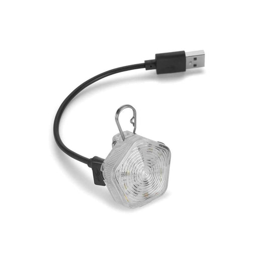 Ruffwear Beacon Dog Safety Light Clear Lake (One Size) Ruffwear - UK Camping And Leisure