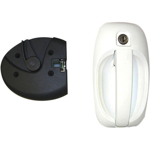 Smart Pro Tek White Lock System (Right Hand) Caravan/Motorhome Part Nova - UK Camping And Leisure