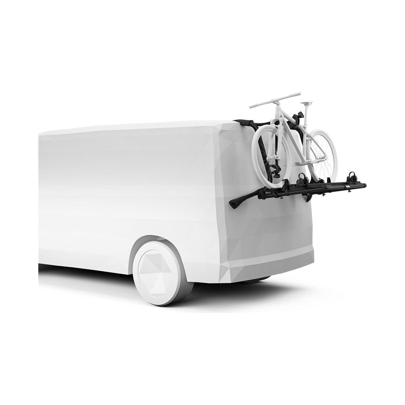 Thule WanderWay two-bike hanging trunk bike rack black Thule - UK Camping And Leisure