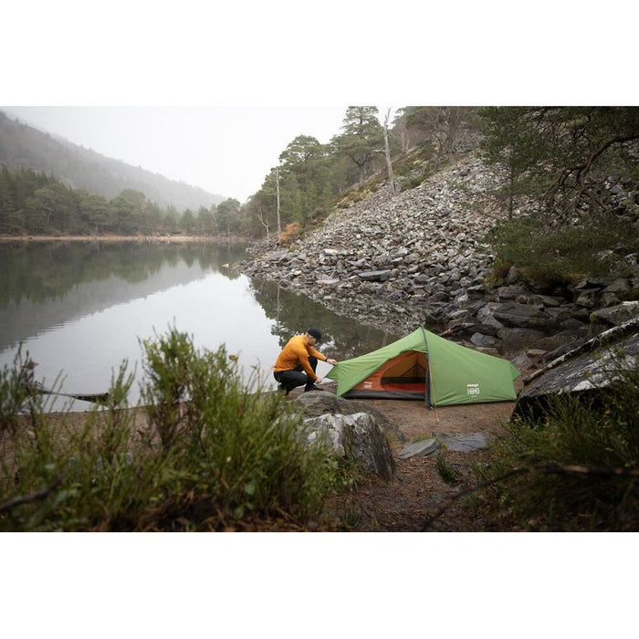 Vango Nevis 100 Pamir Green 1 Person Tent Vango - UK Camping And Leisure