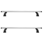 Summit SUP-A107 Premium Aluminium Multi-Fit Roof Bars, Lockable, Set of 2 Summit - UK Camping And Leisure