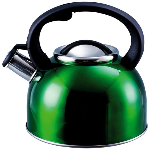 Liberty Green 2.5 Litre Whistling Kettle CW-T056-B1G Liberty Leisure UK - UK Camping And Leisure