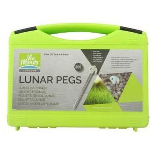 Via Mondo Lunar Pegs (203Cms) (20) QQ109308 Via Mondo - UK Camping And Leisure