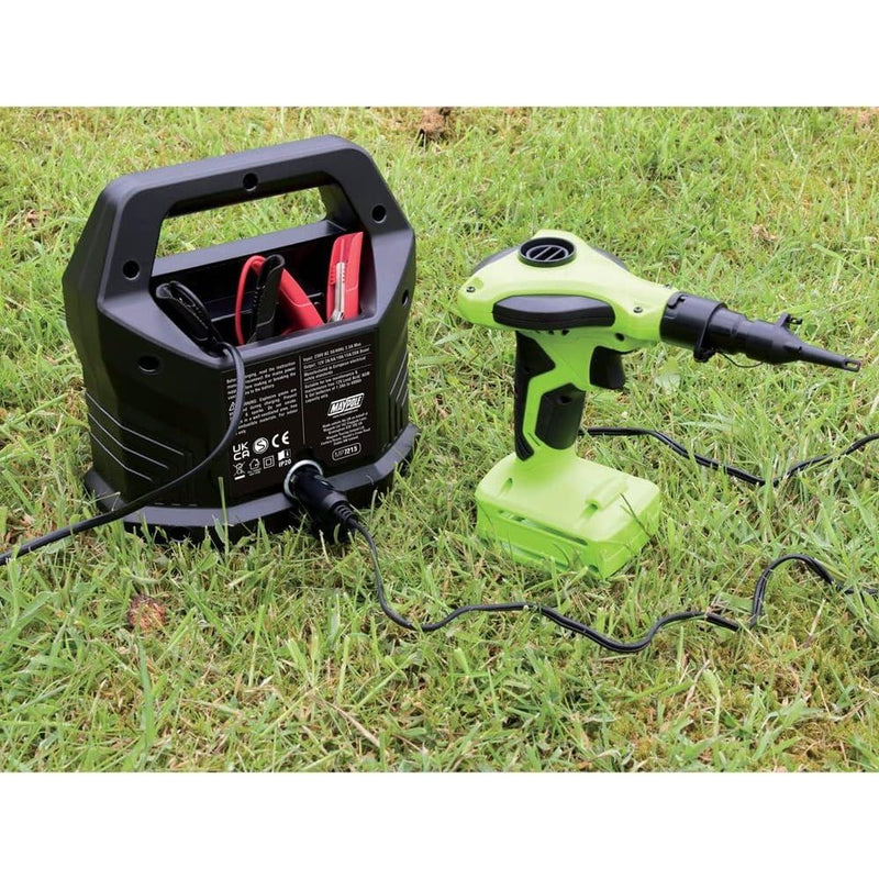 Maypole MP7215 15A 12V Electronic Smart Battery Charger Maypole - UK Camping And Leisure
